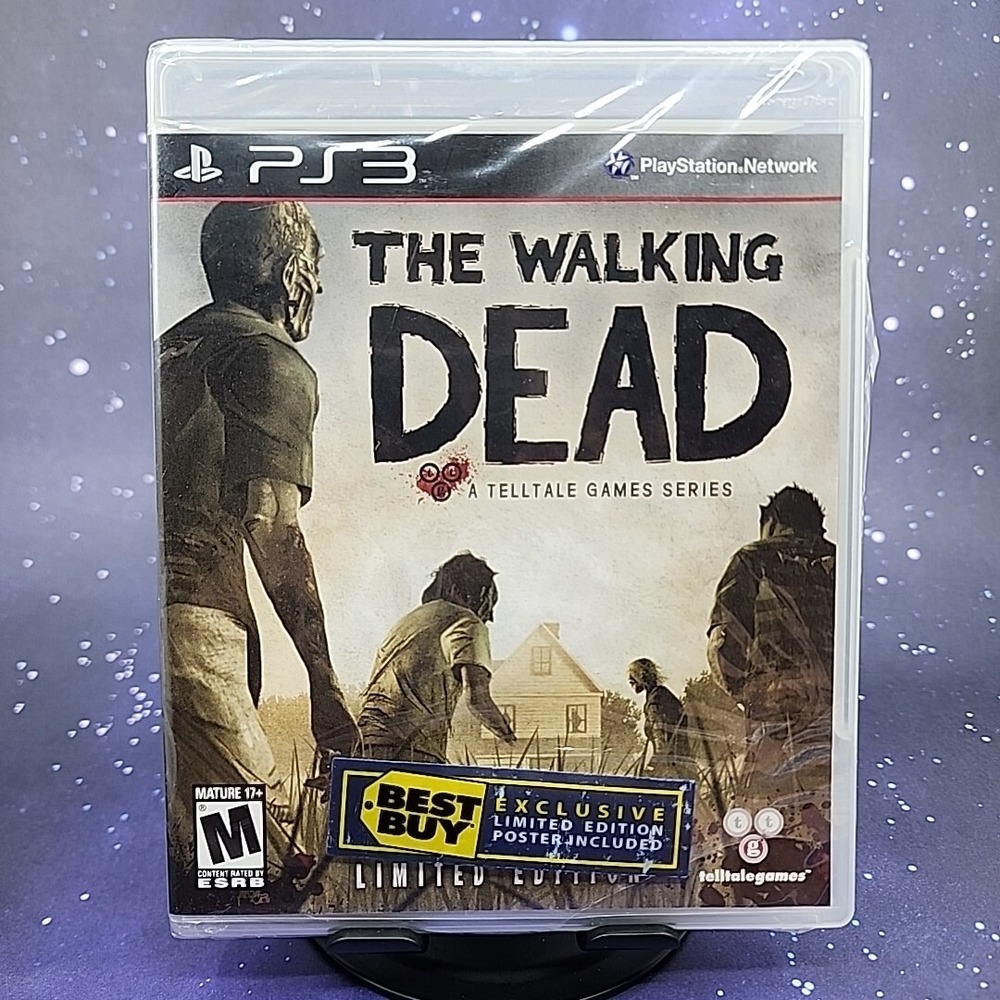 The Walking Dead Telltale Limited Edition (PlayStation 3) Best Buy Poster - READ